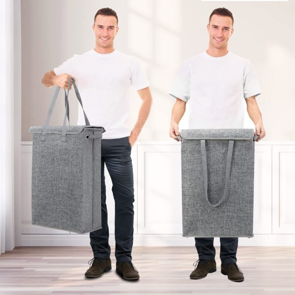 Slim Waterproof Dirty Clothes Laundry Basket