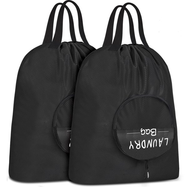 2 Pack Collapsible Small Laundry Baskets
