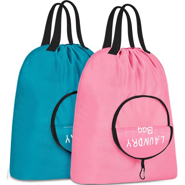 2 Pack Collapsible Small Laundry Baskets