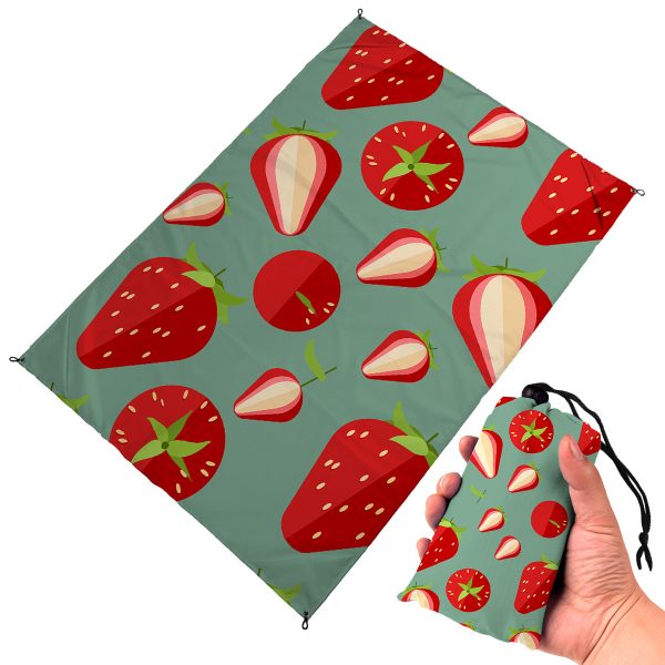 New outdoor color digital printed picnic mat