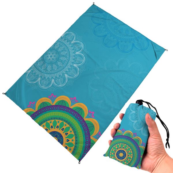 New outdoor color digital printed picnic mat