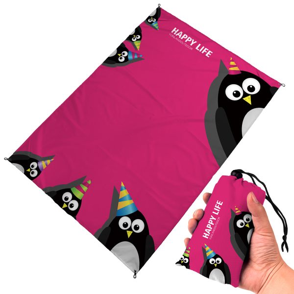 New outdoor color digital printed picnic mat