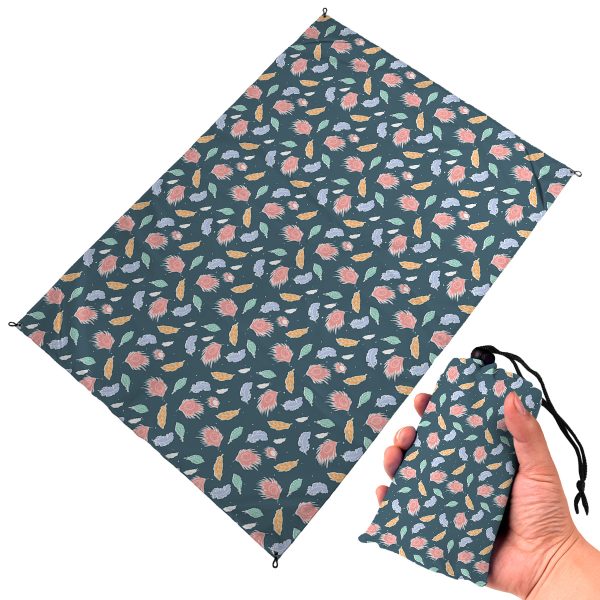 New outdoor color digital printed picnic mat