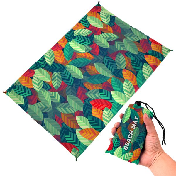 New outdoor color digital printed picnic mat