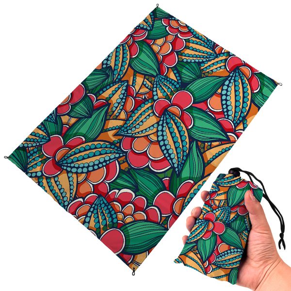 New outdoor color digital printed picnic mat