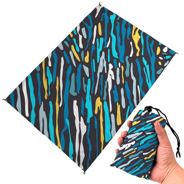 New outdoor color digital printed picnic mat