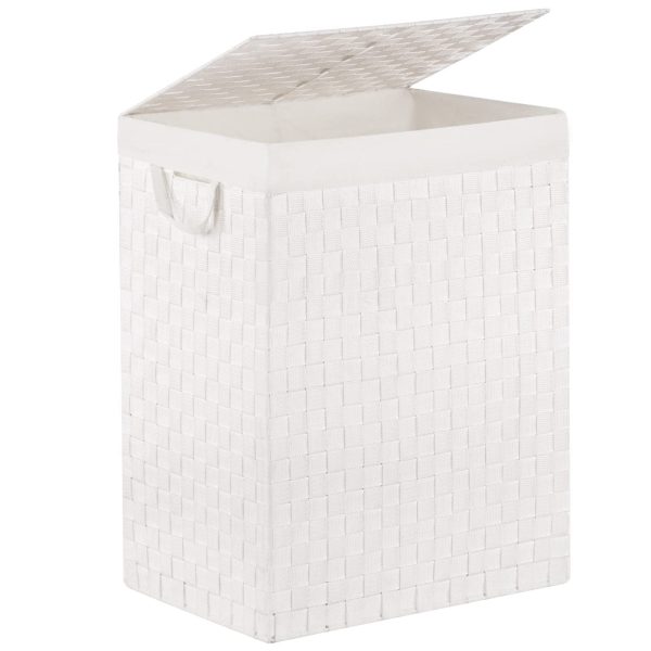 Handwoven Collapsible Removable Storage Laundry Basket