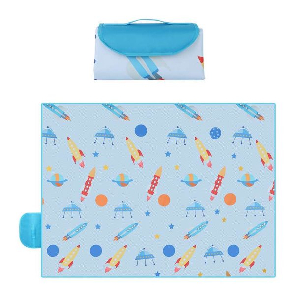 Original hand-painted multi-pattern moisture-proof picnic mat