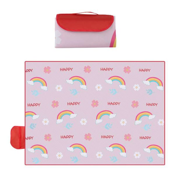 Original hand-painted multi-pattern moisture-proof picnic mat
