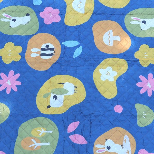 Cartoon printed insect-proof multifunctional picnic mat