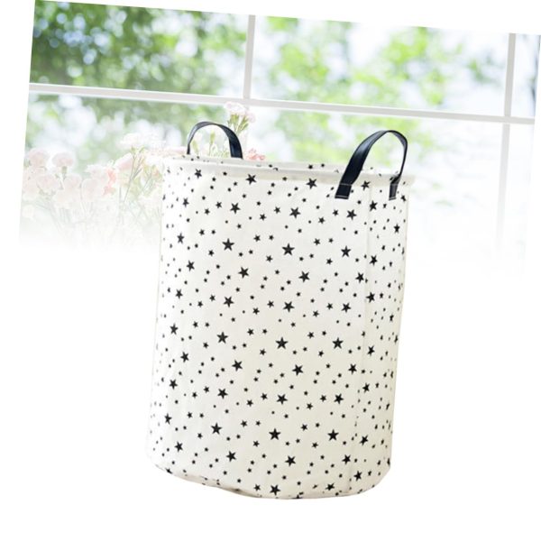 3PCS Simple Waterproof Foldable Nordic Clothes Laundry Storage Basket