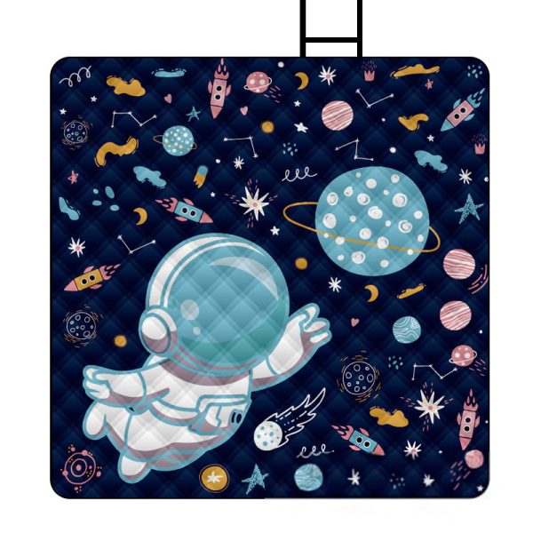Graffiti Painting Thickened Waterproof Non-stick Grass Picnic Mat