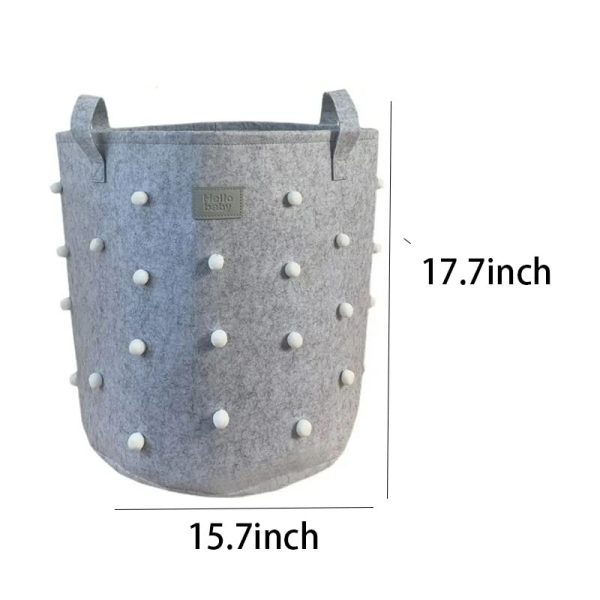Large Collapsible Clothes Storage Laundry Basket