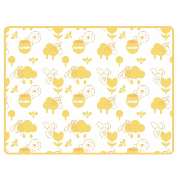 Cartoon foldable storage picnic mat for spring outings, easy to carry