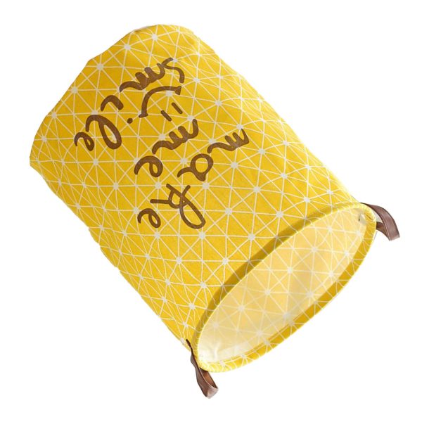 Foldable Round Clothes Storage Laundry Basket
