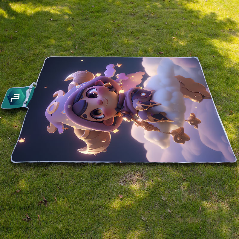 Constellation Design Stylish Oxford Cloth Multifunctional Picnic Mat