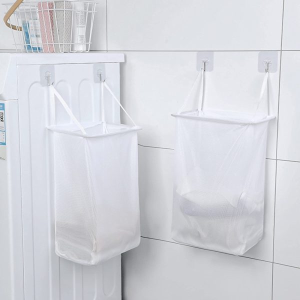 Wall Mounted Clothes Storage Laundry Basket