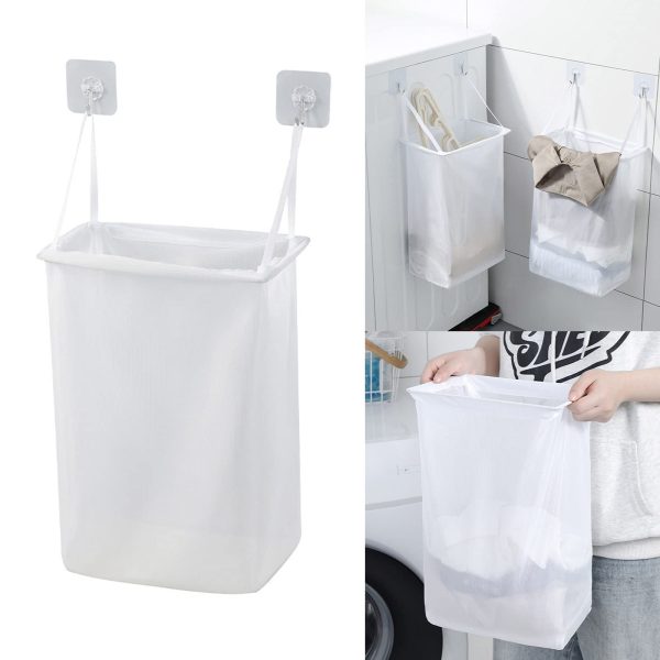 Wall Mounted Clothes Storage Laundry Basket
