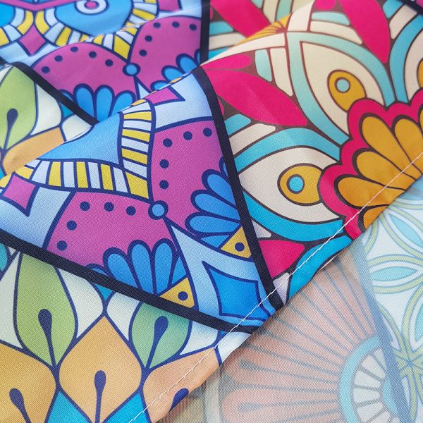 Boho Style Nylon Waterproof Convenient Foldable Beach Picnic Mat
