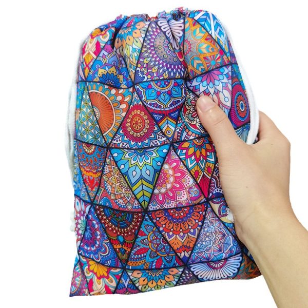 Boho Style Nylon Waterproof Convenient Foldable Beach Picnic Mat
