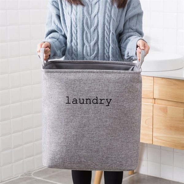 Foldable Clothes Storage Laundry Basket