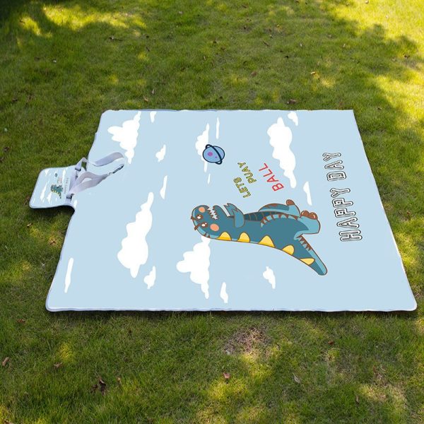 Cartoon children's thickened anti-fall waterproof picnic mat beach mat
