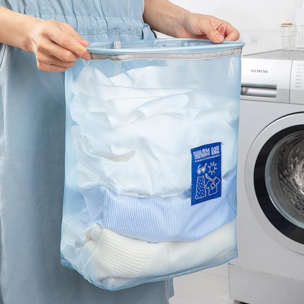 Wall Hanging Foldable Clothes Storage Laundry Basket