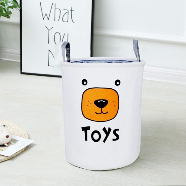 Foldable Thickened Letter Dog Storage Laundry Basket