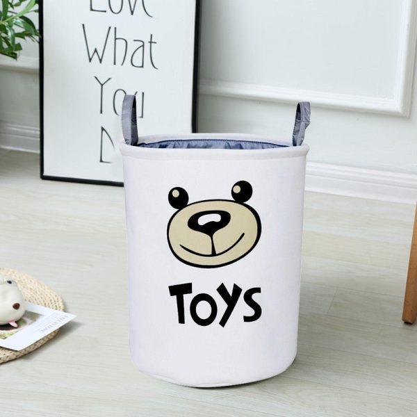 Foldable Thickened Letter Dog Storage Laundry Basket