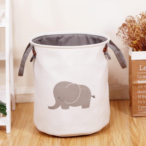Foldable Thickened Letter Dog Storage Laundry Basket