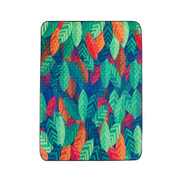 Artistic Colorful Thickened Moisture-Proof Soft Beach Mat Picnic Mat