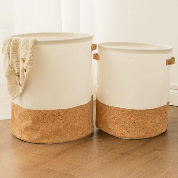 Splicing Folding Clothes Storage Laundry Basket