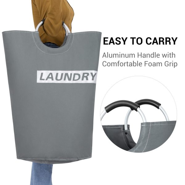 Large Waterproof Collapsible Clothes Storage Washing Laundry Basket