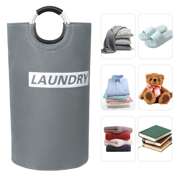 Large Waterproof Collapsible Clothes Storage Washing Laundry Basket