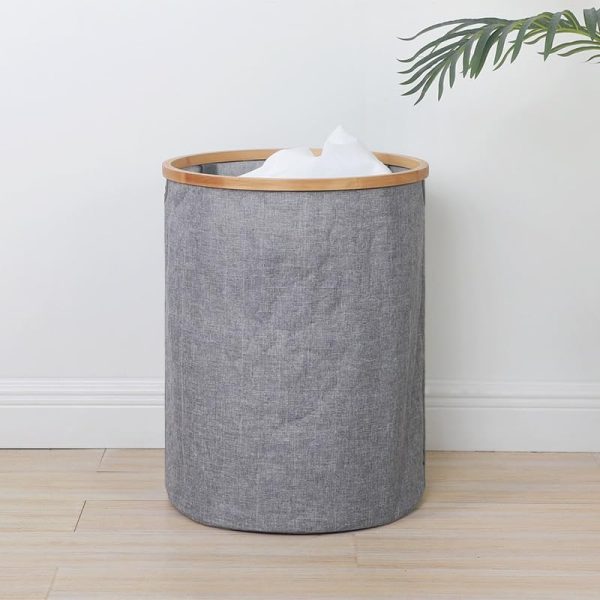 Folding Portable Clothes Storage Basket