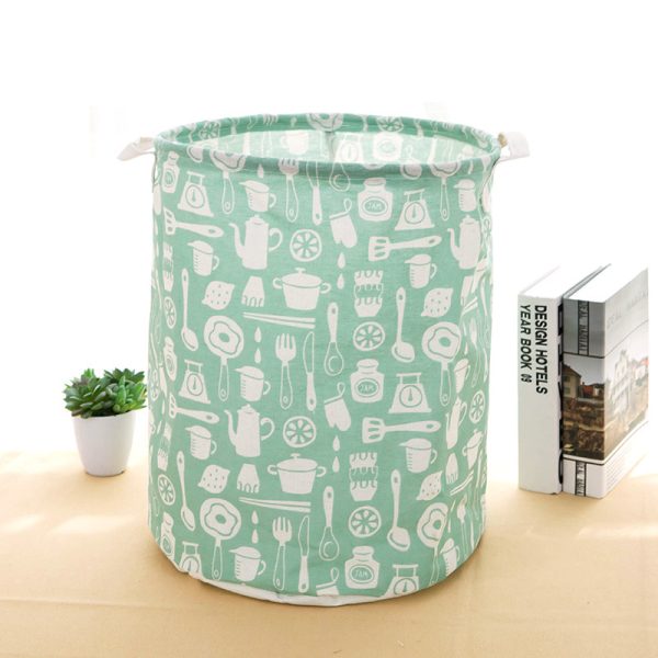 Folding Waterproof Clothes Storage Laundry Basket