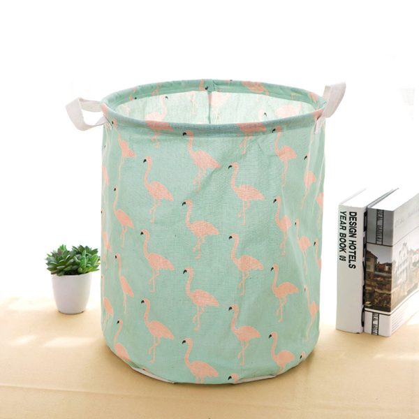 Folding Waterproof Clothes Storage Laundry Basket