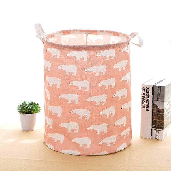 Folding Waterproof Clothes Storage Laundry Basket