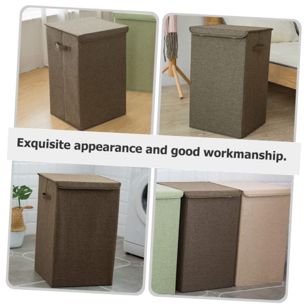 2PCS Large Square Clothes Storage Laundry Basket