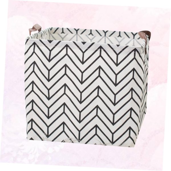 Foldable Letter Clothes Storage Laundry Basket