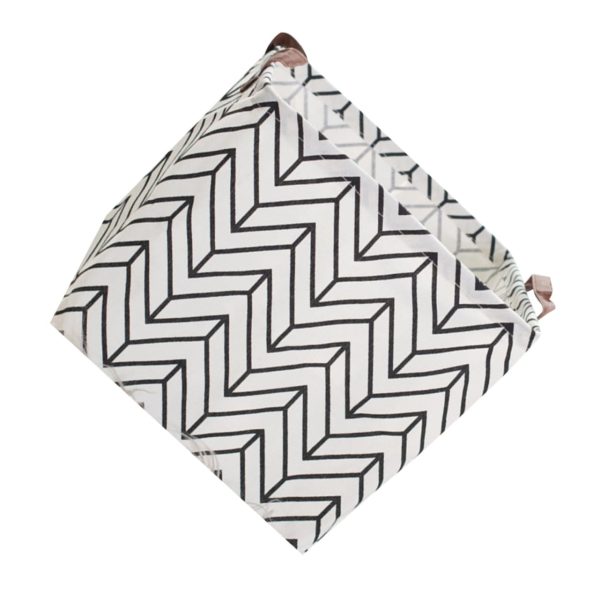 Foldable Letter Clothes Storage Laundry Basket