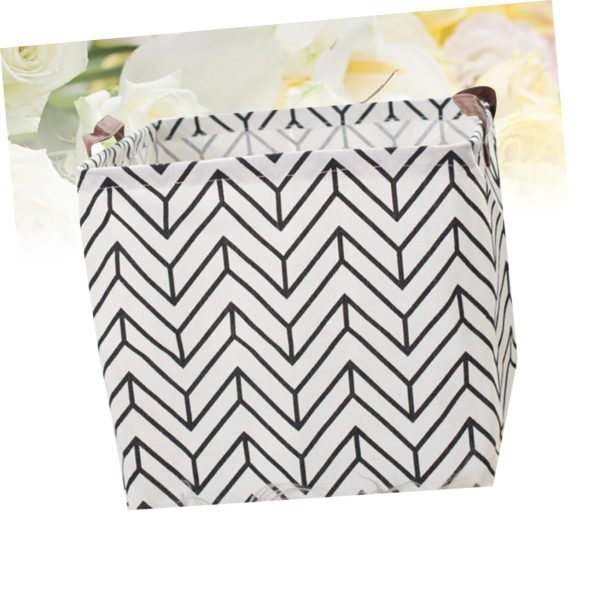 Foldable Letter Clothes Storage Laundry Basket