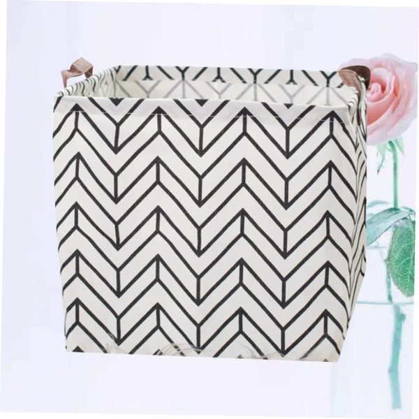 Foldable Letter Clothes Storage Laundry Basket