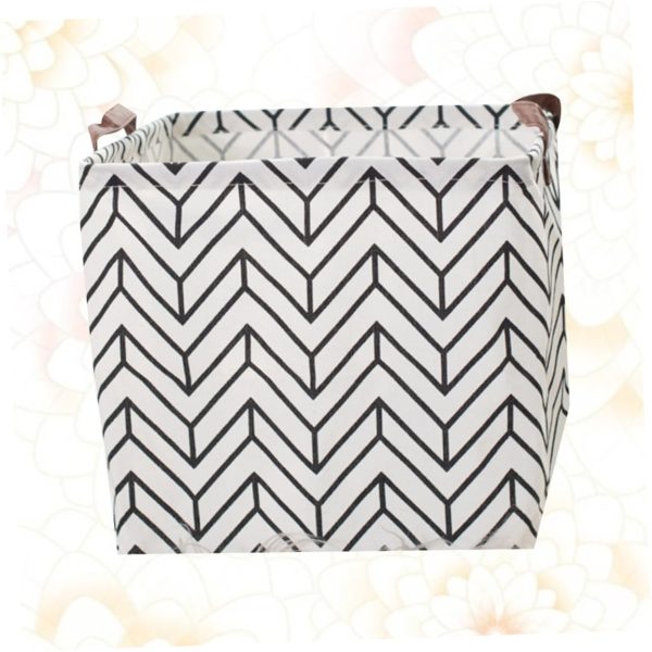 Foldable Letter Clothes Storage Laundry Basket