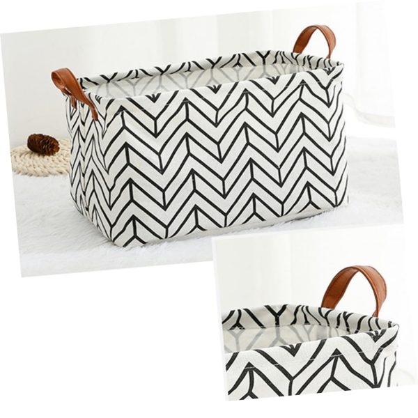 Foldable Letter Clothes Storage Laundry Basket