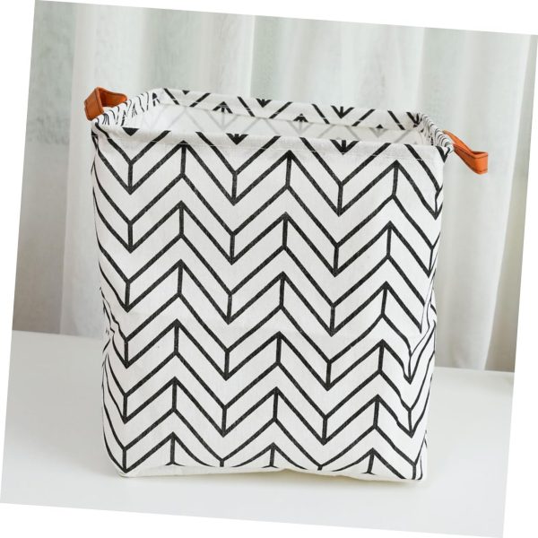 Foldable Letter Clothes Storage Laundry Basket