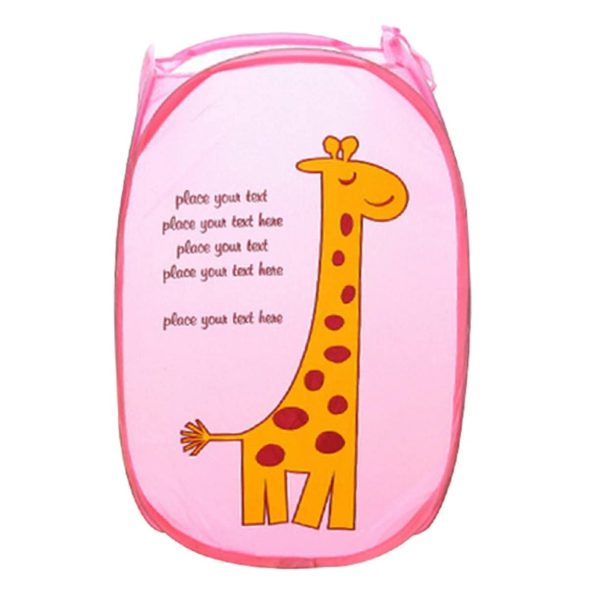 3PCS Foldable Cut Animal Laundry Basket