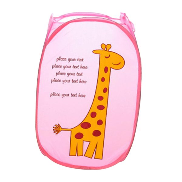 3PCS Foldable Cut Animal Laundry Basket