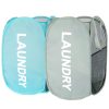 Mesh Collapsible Clothes Storage Laundry Basket