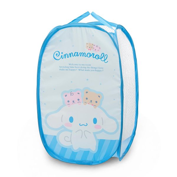 Large Capacity Foldable Lightweight Cute Mesh Popup Laundry Basket